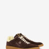 Bryce lage suède leren sneakers