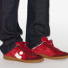 Bryce lage suède leren sneakers