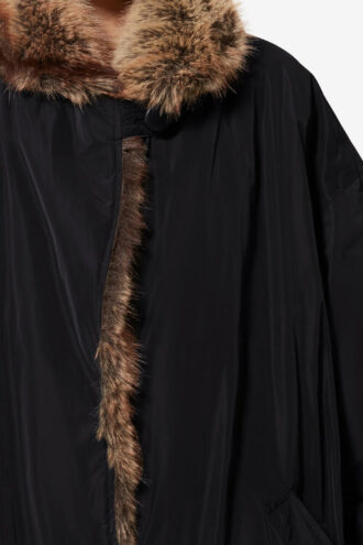 Cardine Parka met voering van imitatiebont