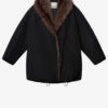 Cardine Parka met voering van imitatiebont