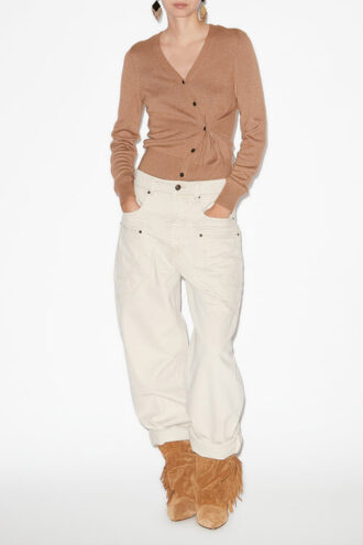 Carline kabelgebreid vest