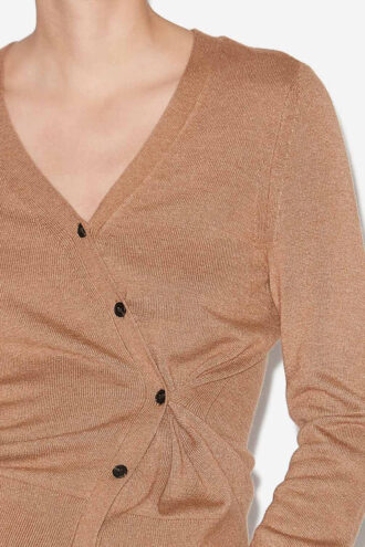 Carline kabelgebreid vest