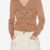 Carline kabelgebreid vest Carline kabelgebreid vest