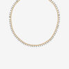 Casablanca ketting van messing met gouden afwerking