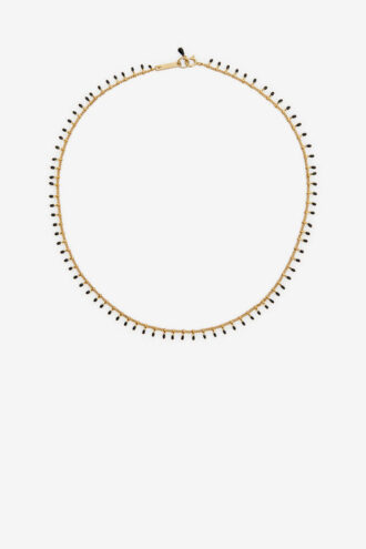 Casablanca ketting van messing met gouden afwerking