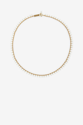 Casablanca ketting van messing met gouden afwerking