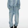 Catalia vloeiende chambray broek