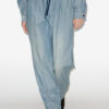 Catalia vloeiende chambray broek