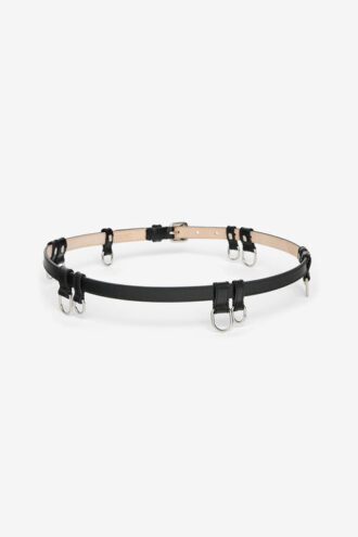 Chelsea dunne leren riem