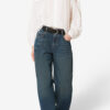 Christa katoenen blouse met plooien