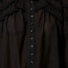 Christa katoenen blouse met plooien