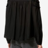 Christa katoenen blouse met plooien