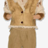 Clara faux schapenvacht vest Clara faux schapenvacht vest