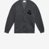 Curtis Wollen en katoenen vest met logo
