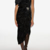 Cyane asymmetrische jurk met print