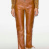 Cyerra leren broek met veters
