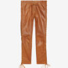 Cyerra leren broek met veters