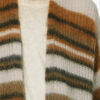 Danah Gestreepte mohair vest
