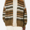Danah Gestreepte mohair vest