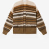 Danah Gestreepte mohair vest