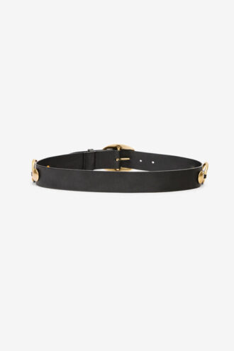 Dara leren en metalen riem