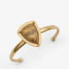Dees armband van messing en steen