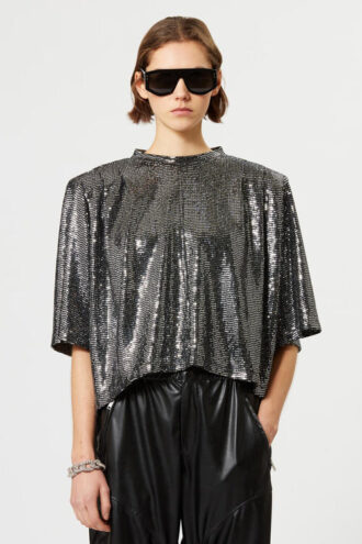 Delfi 46085 Top met mouwen