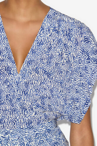 Delocia top met korte mouwen