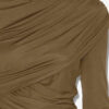 Denise korte gedrapeerde jersey jurk