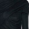 Denise korte gedrapeerde jersey jurk