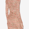 Denise korte gedrapeerde jersey jurk
