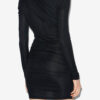 Denise korte gedrapeerde jersey jurk