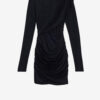 Denise korte gedrapeerde jersey jurk