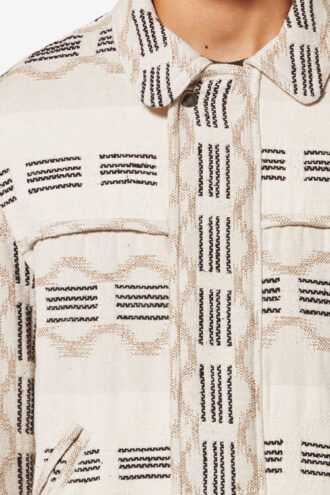 Deyis Wavy Jacquard jas