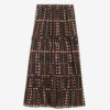 Diya Lange katoenen voile rok met print
