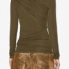 Dressi gedrapeerde jersey top