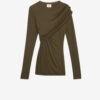 Dressi gedrapeerde jersey top