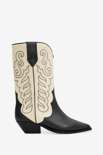 Duerto cowboylaarzen van suède leer