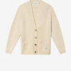 Eborah alpaca vest met logo