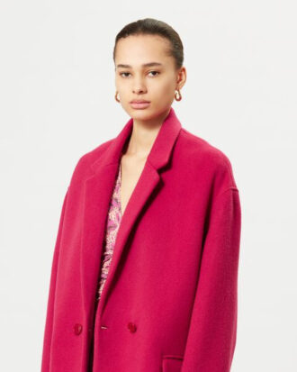Efegozi oversized wollen jas