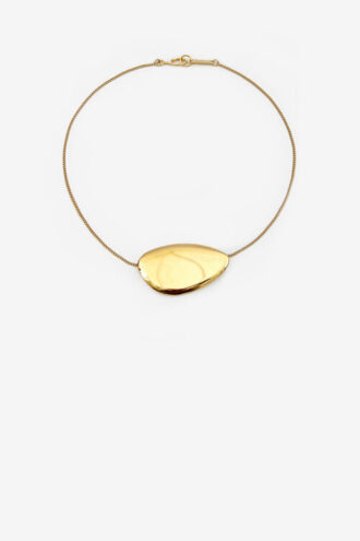 Ella Goudkleurige messing ketting