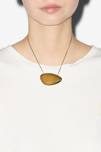 Ella Goudkleurige messing ketting