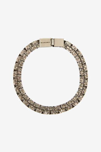 Elsy armband van gemarmerd messing