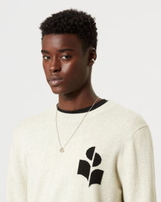 Evans trui van wolmix met logo