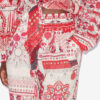 Fedora katoenen voile broek met bandana print