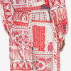 Fedora katoenen voile broek met bandana print