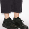 Felsa hoge loafers van volnerfleer