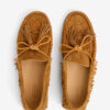 Fitza leren loafers met franjes