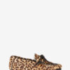 Fitza loafers van bedrukt leer