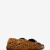 Fitza loafers van bedrukt leer